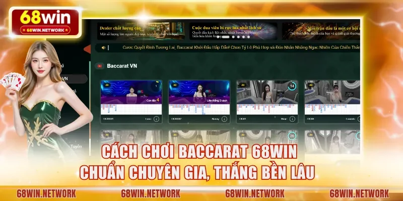 Cách chơi Baccarat