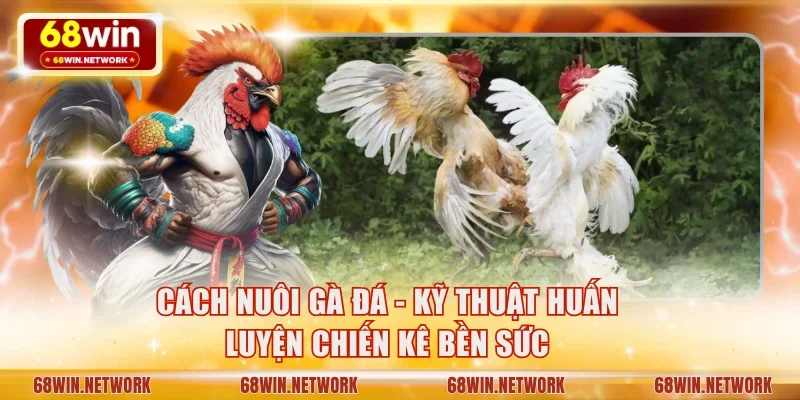 Cách nuôi gà đá