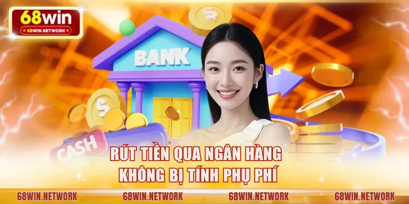 Rút tiền qua ngân hàng không bị tính phụ phí